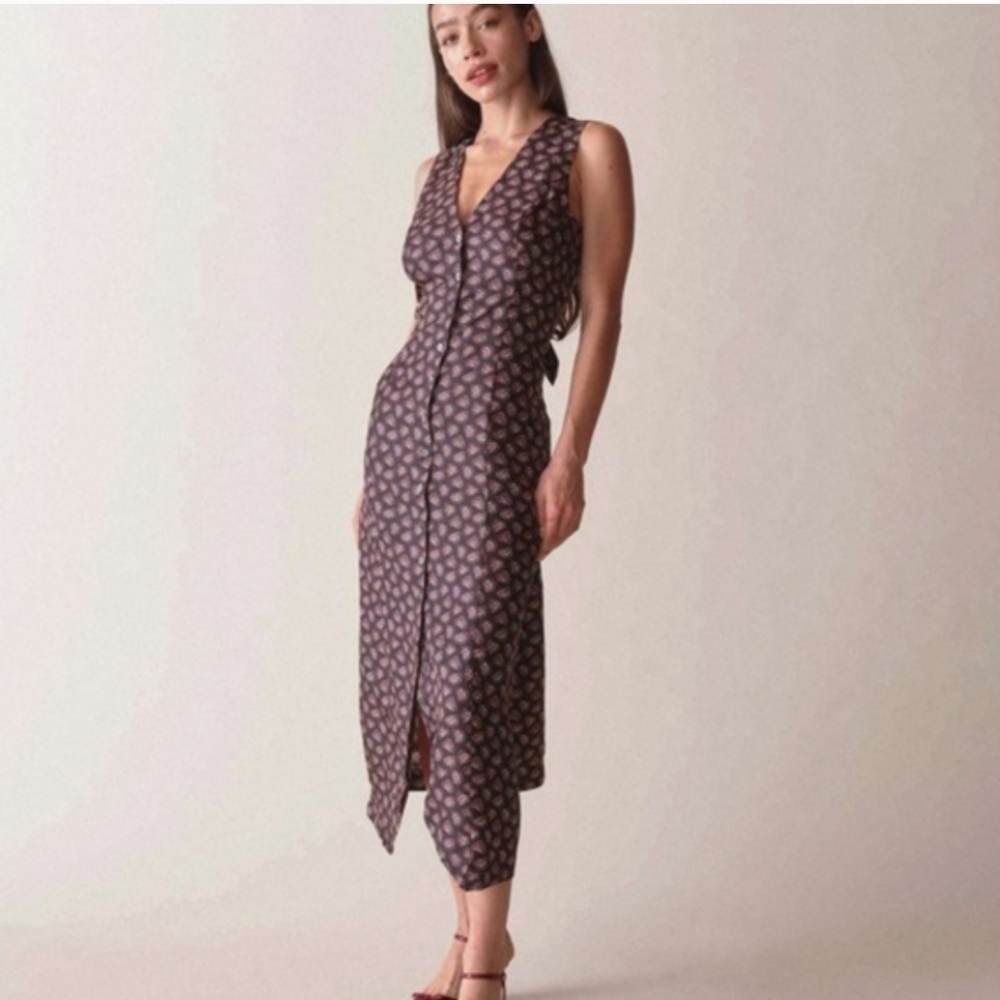 Doen Allene Silk Dress Size M